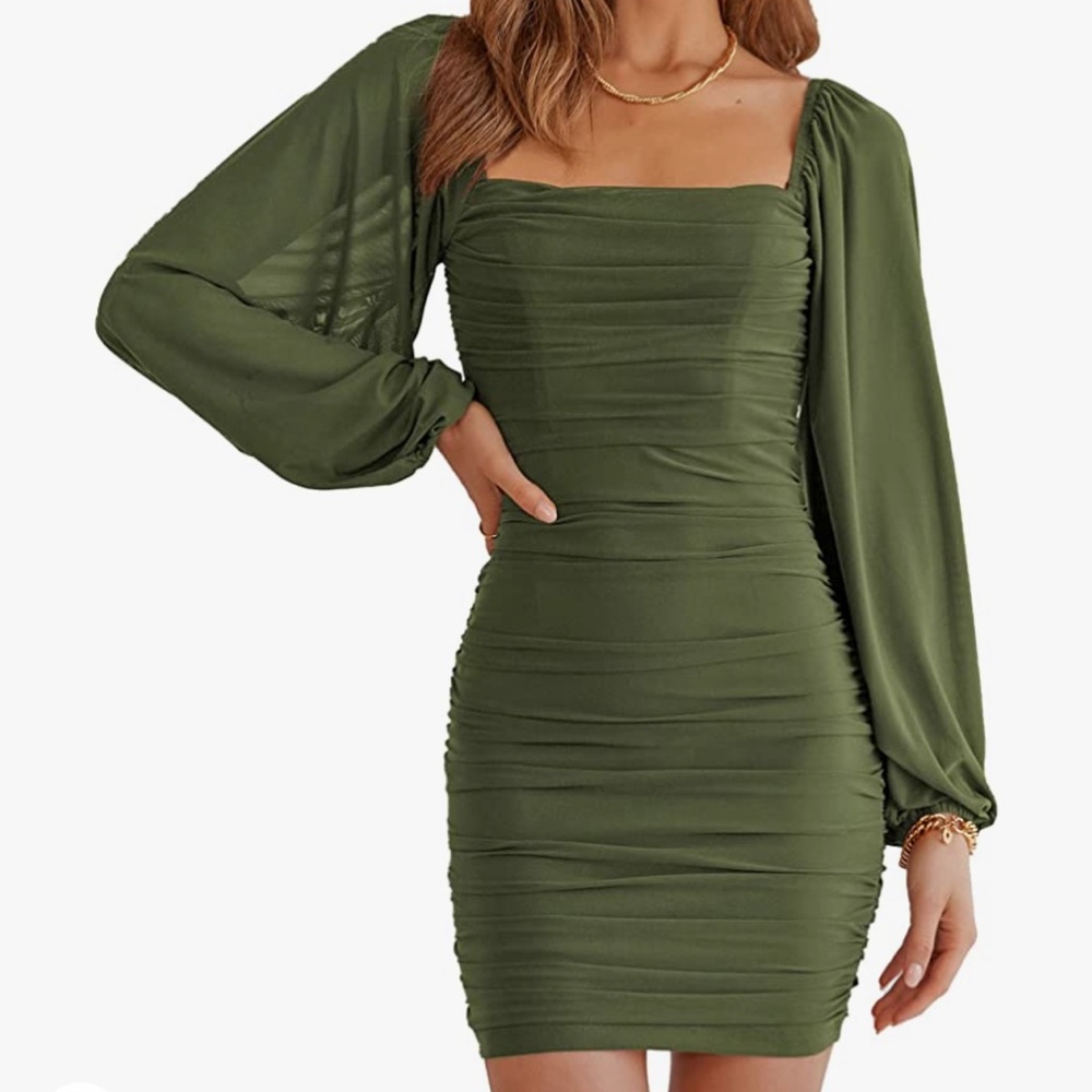 Long Sleeve Wedding Guest Dress